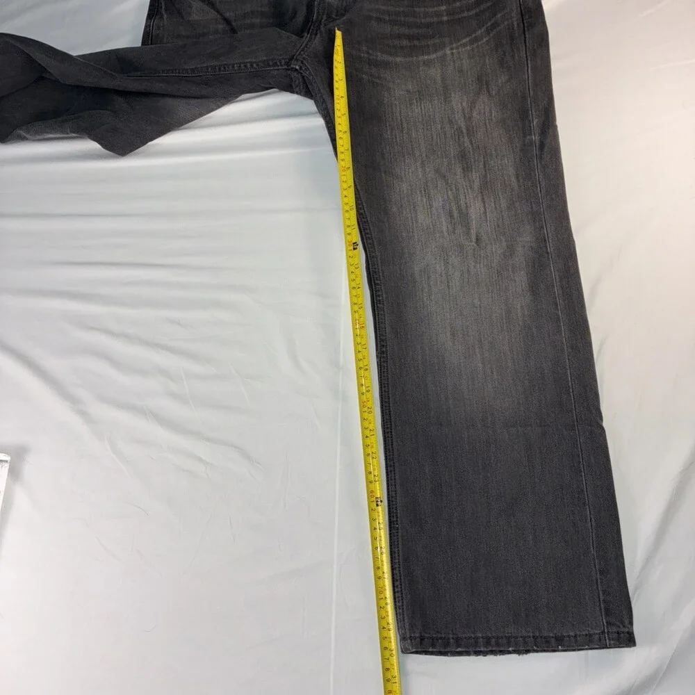 Levi’s Relaxed Straight 559 Dark Wash Jeans Men’s 36x30 Y2K - Picture 12 of 15